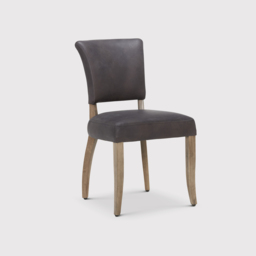 Timothy Oulton Mimi Dining Chair, Black Leather - Barker & Stonehouse - thumbnail 2