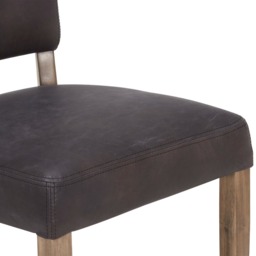 Timothy Oulton Mimi Dining Chair, Black Leather - Barker & Stonehouse - thumbnail 6