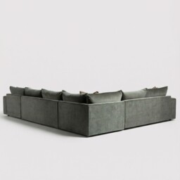 Providence Rhf Modular Corner Modular Sofa, Green Fabric - Barker & Stonehouse - thumbnail 5