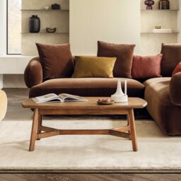 Cresta Rectangular Coffee Table, Acacia Wood - Barker & Stonehouse - thumbnail 2