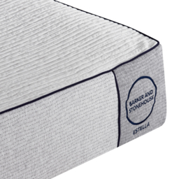 Estella Single Size Mattress 90x190cm, White Fabric - Barker & Stonehouse - thumbnail 3