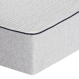 Estella Single Size Mattress 90x190cm, White Fabric - Barker & Stonehouse - thumbnail 1