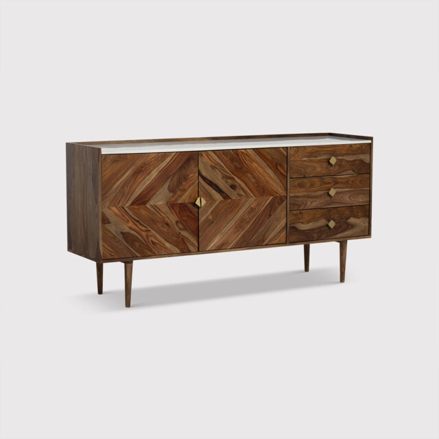 Vida Sideboard 175X45X85Cm, Neutral Wood - Barker & Stonehouse - image 1