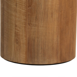 Old Java Panama Dining Table 220X100X77Cm, Round, Brown Stone Effect - Barker & Stonehouse - thumbnail 4