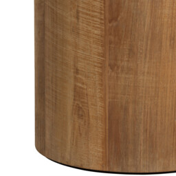 Old Java Panama Dining Table 220X100X77Cm, Round, Brown Stone Effect - Barker & Stonehouse - thumbnail 6