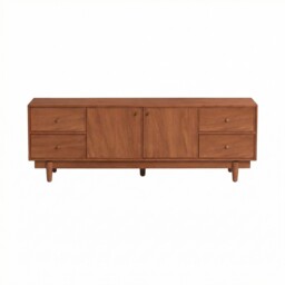 Sendai Tv Unit 160X40X55Cm, Acacia Wood - Barker & Stonehouse - thumbnail 3