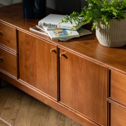 Sendai Tv Unit 160X40X55Cm, Acacia Wood - Barker & Stonehouse - thumbnail 5