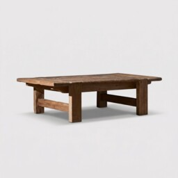 Timothy Oulton Crofters Coffee Table 120X70Cm, Timber Wood - Barker & Stonehouse