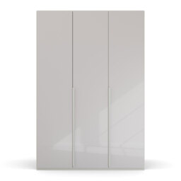 Frans 3 Door Wardrobe 151Cm, Grey Wood - Barker & Stonehouse - thumbnail 4