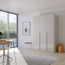 Frans 3 Door Wardrobe 151Cm, Grey Wood - Barker & Stonehouse - thumbnail 2