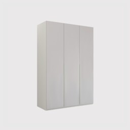 Frans 3 Door Wardrobe 151Cm, Grey Wood - Barker & Stonehouse - thumbnail 1