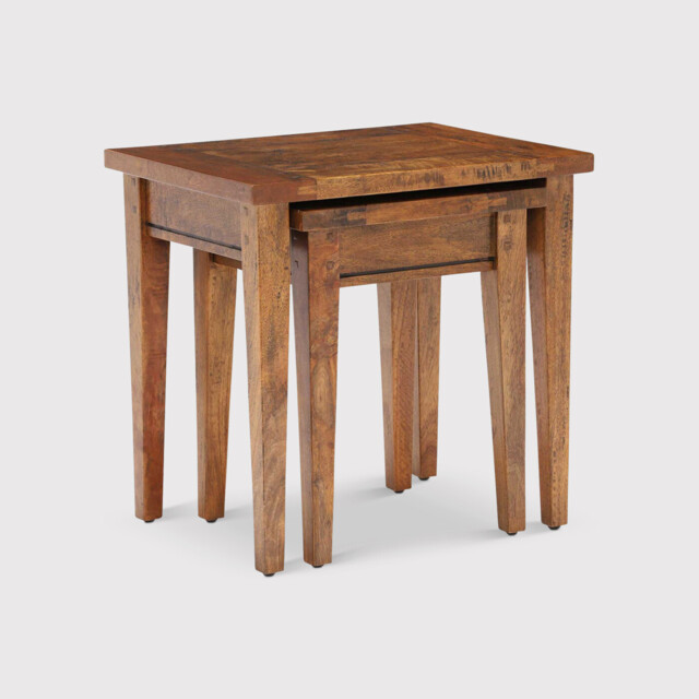 New Frontier Nest Of Tables, Mango Wood - Barker & Stonehouse - image 1