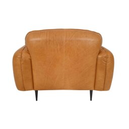 Oban Armchair, Brown Leather - Barker & Stonehouse - thumbnail 5