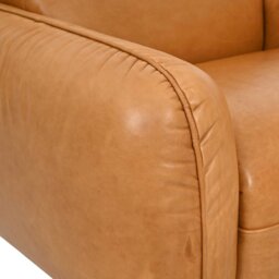 Oban Armchair, Brown Leather - Barker & Stonehouse - thumbnail 3