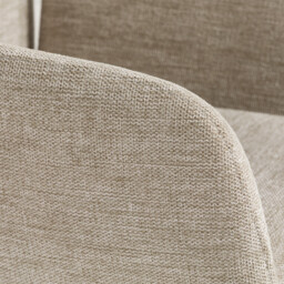Sorelle Swivel Dining Chair, Neutral Fabric - Barker & Stonehouse - thumbnail 6