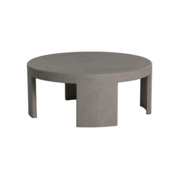 Capella Coffee Table Set Of 2, Round, Grey Wood - Barker & Stonehouse - thumbnail 3