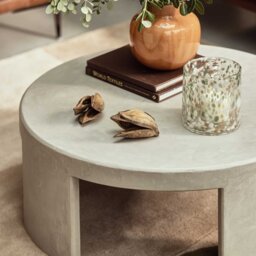 Capella Coffee Table Set Of 2, Round, Grey Wood - Barker & Stonehouse - thumbnail 5