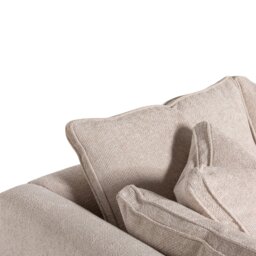 Harrington Large Chaise Corner Sofa Right, Neutral Fabric - Barker & Stonehouse - thumbnail 5