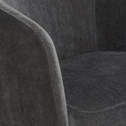 Pellaro Swivel Armchair, Grey Fabric - Barker & Stonehouse - thumbnail 4