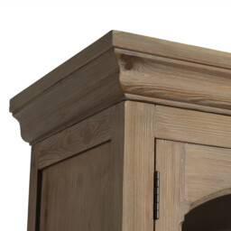 Morlin Large Display Cabinet 229X51X220Cm, Neutral Wood - Barker & Stonehouse - thumbnail 5