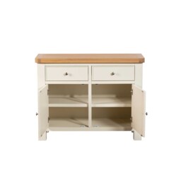 Witney Narrow Sideboard 110x45x90cm, Neutral Wood - Barker & Stonehouse - thumbnail 5