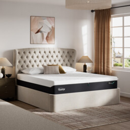 Tempur Holcot Ottoman 180X200Cm Bed, Grey Fabric - Super King - Barker & Stonehouse - thumbnail 2
