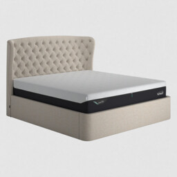 Tempur Holcot Ottoman 180X200Cm Bed, Grey Fabric - Super King - Barker & Stonehouse