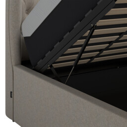 Tempur Holcot Ottoman 180X200Cm Bed, Grey Fabric - Super King - Barker & Stonehouse - thumbnail 6