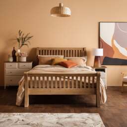 Lewes King Bedframe To Fit Mattress Size 150Cm X 200Cm, Wood - Barker & Stonehouse - thumbnail 2