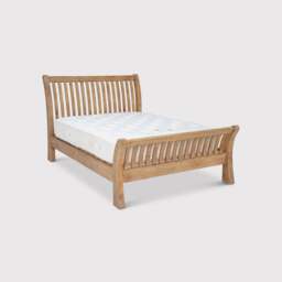 Lewes King Bedframe To Fit Mattress Size 150Cm X 200Cm, Wood - Barker & Stonehouse