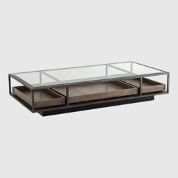 Eichholtz Coffee Table Roxton 180X90X37, Ash Wood - Barker & Stonehouse
