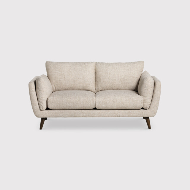 Malmo 2 Seater Sofa, White Fabric - Barker & Stonehouse - image 1