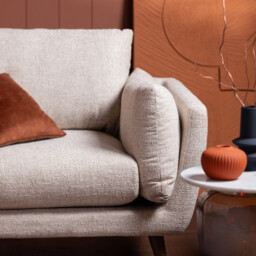 Malmo 2 Seater Sofa, White Fabric - Barker & Stonehouse - thumbnail 5
