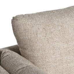 Malmo 2 Seater Sofa, White Fabric - Barker & Stonehouse - thumbnail 4