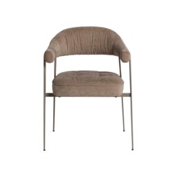 Abraham Dining Chair With Arms, Neutral Fabric - Barker & Stonehouse - thumbnail 4