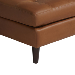 Hemingway Ottoman, Brown Leather - Barker & Stonehouse - thumbnail 6
