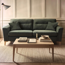 Ercol Sandford Motion Lounger Medium Recliner Sofa, Green Fabric - Barker & Stonehouse - thumbnail 2