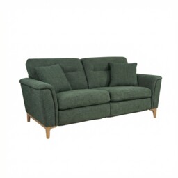 Ercol Sandford Motion Lounger Medium Recliner Sofa, Green Fabric - Barker & Stonehouse - thumbnail 3