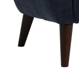 Lucian Accent Chair, Blue Fabric - Barker & Stonehouse - thumbnail 6
