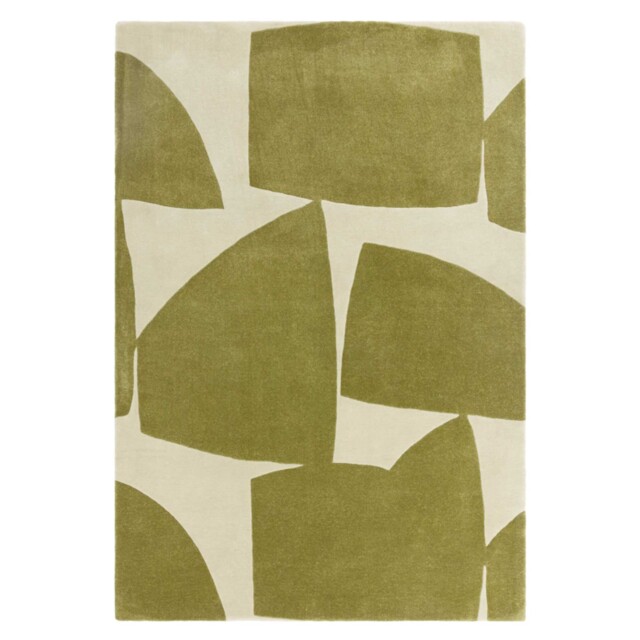 Trallo Sage 160x230cm Rug, Square, Green - Barker & Stonehouse