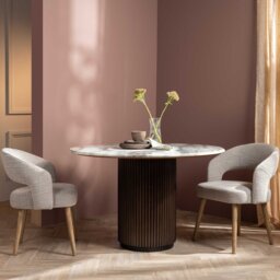 Alden Dining Chair, Green Leather - Barker & Stonehouse - thumbnail 2
