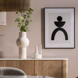 Abstract Form Picture Art, Black Wood - Barker & Stonehouse - thumbnail 2