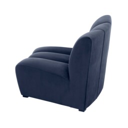 Eichholtz Lando Modular Sofa Midnight Blue, Navy Velvet - Barker & Stonehouse - thumbnail 6