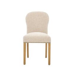 Gable Dining Chair, Neutral Fabric - Barker & Stonehouse - thumbnail 3