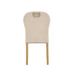 Gable Dining Chair, Neutral Fabric - Barker & Stonehouse - thumbnail 6