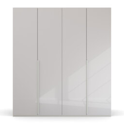 Frans 4 Door Wardrobe 201Cm, Grey Wood - Barker & Stonehouse - thumbnail 5