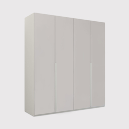 Frans 4 Door Wardrobe 201Cm, Grey Wood - Barker & Stonehouse - thumbnail 4