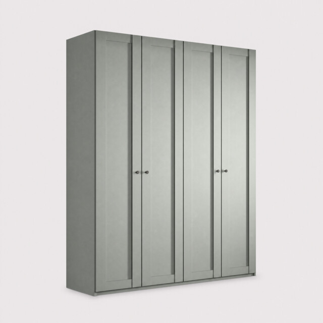 Varese 2M 4 Door Wardrobe, Green - Barker & Stonehouse - image 1