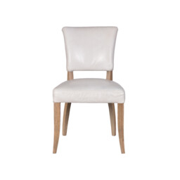 Timothy Oulton Mimi Dining Chair, White Leather - Barker & Stonehouse - thumbnail 5