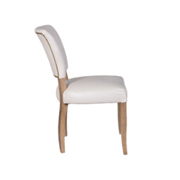 Timothy Oulton Mimi Dining Chair, White Leather - Barker & Stonehouse - thumbnail 6